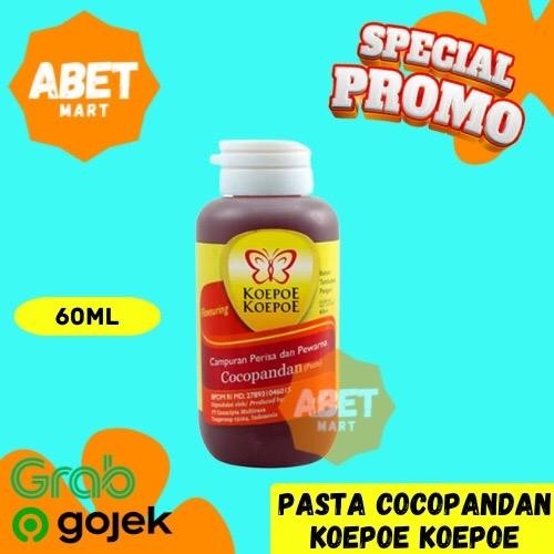 

Koepoe Koepoe Pasta Coco Pandan 60ml - 60 Ml CocoPandan Kupu Kupu Perisa Makanan Minuman Essence Esens Kelapa Botol Pak Pcs Dus Ekstrak