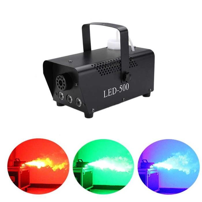 Alat Mesin Asap Panggung dengan Lampu LED Stage Fogger Smoke Machine - Fogger