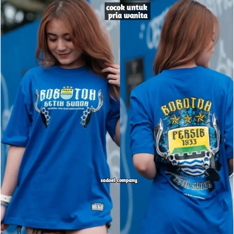 KAOS PERSIB DISTRO POLOS KAOS POLOS HITAM TERBARU kaos Bobotoh kaos bola Persib Bandung unishecx one