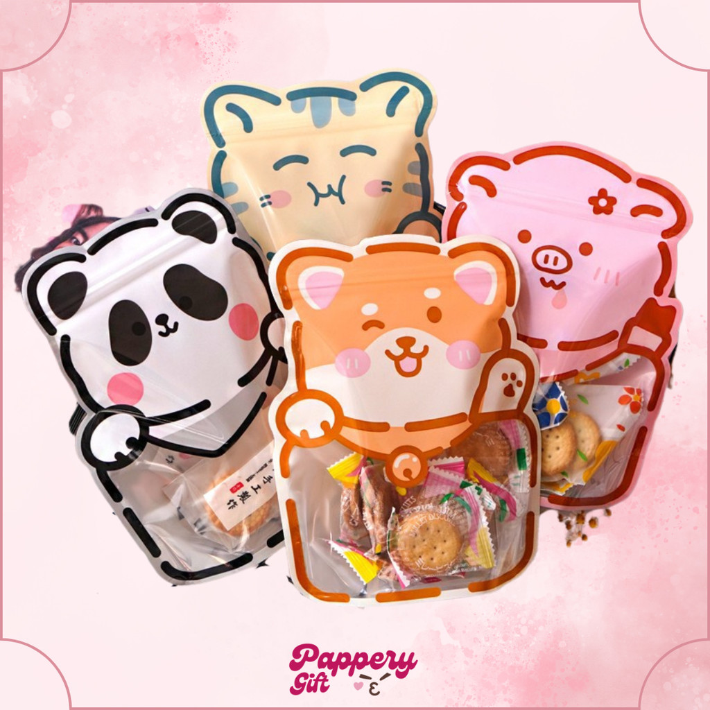 

Plastik Bingkisan Ulang Tahun Anak/Plastik Ziplock/Plastik Goodie Bag Karakter Hewan/Animal - SE0577
