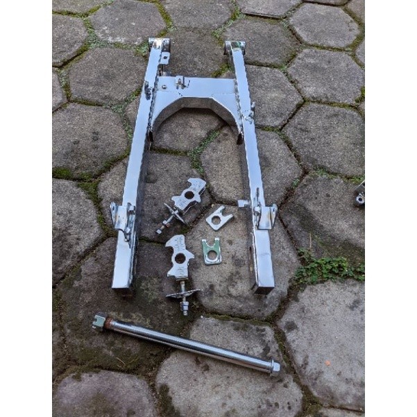 Swing Arm Tiger REVO Tirev Original CHROME CELUP