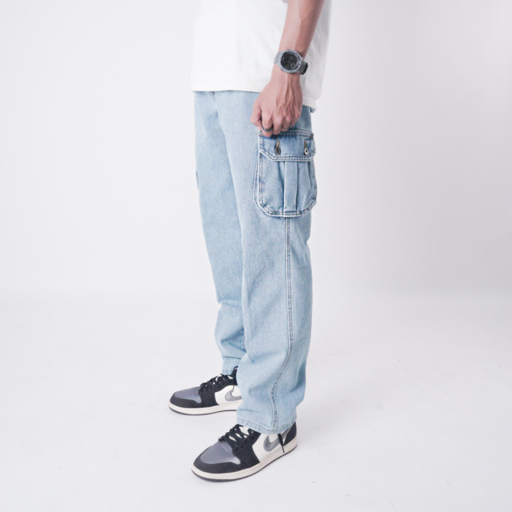 Cargo Pants Skate Punk - Celana Panjang Long Pants Jeans Cargo - LokalsDept