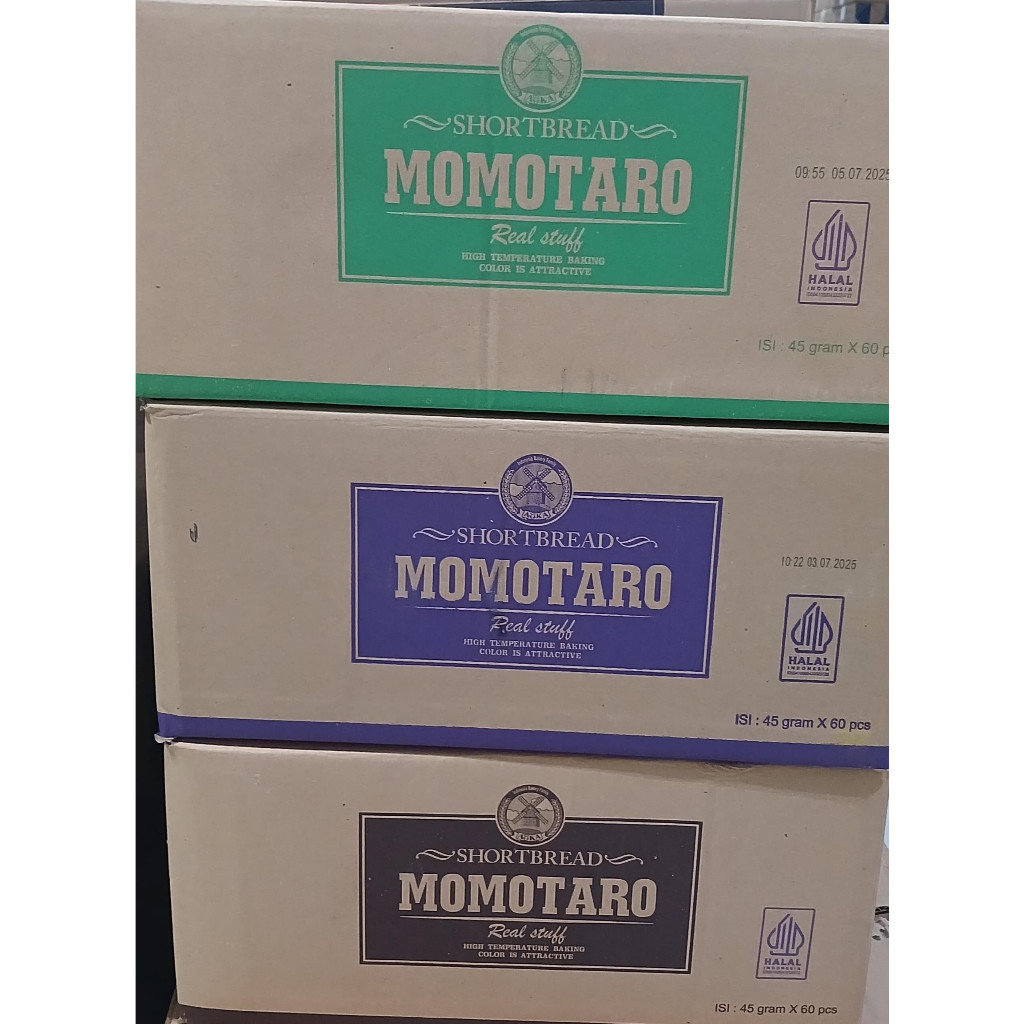 

Momotaro Cookies 1 Dus isi 60 pcs Ada 3 Rasa Bisa Mix