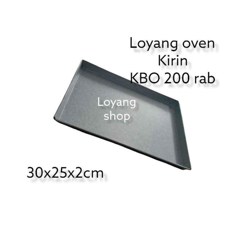 loyang oven Kirin/loyang oven listrik 2 varian KBO 200rab/KBO 190lw