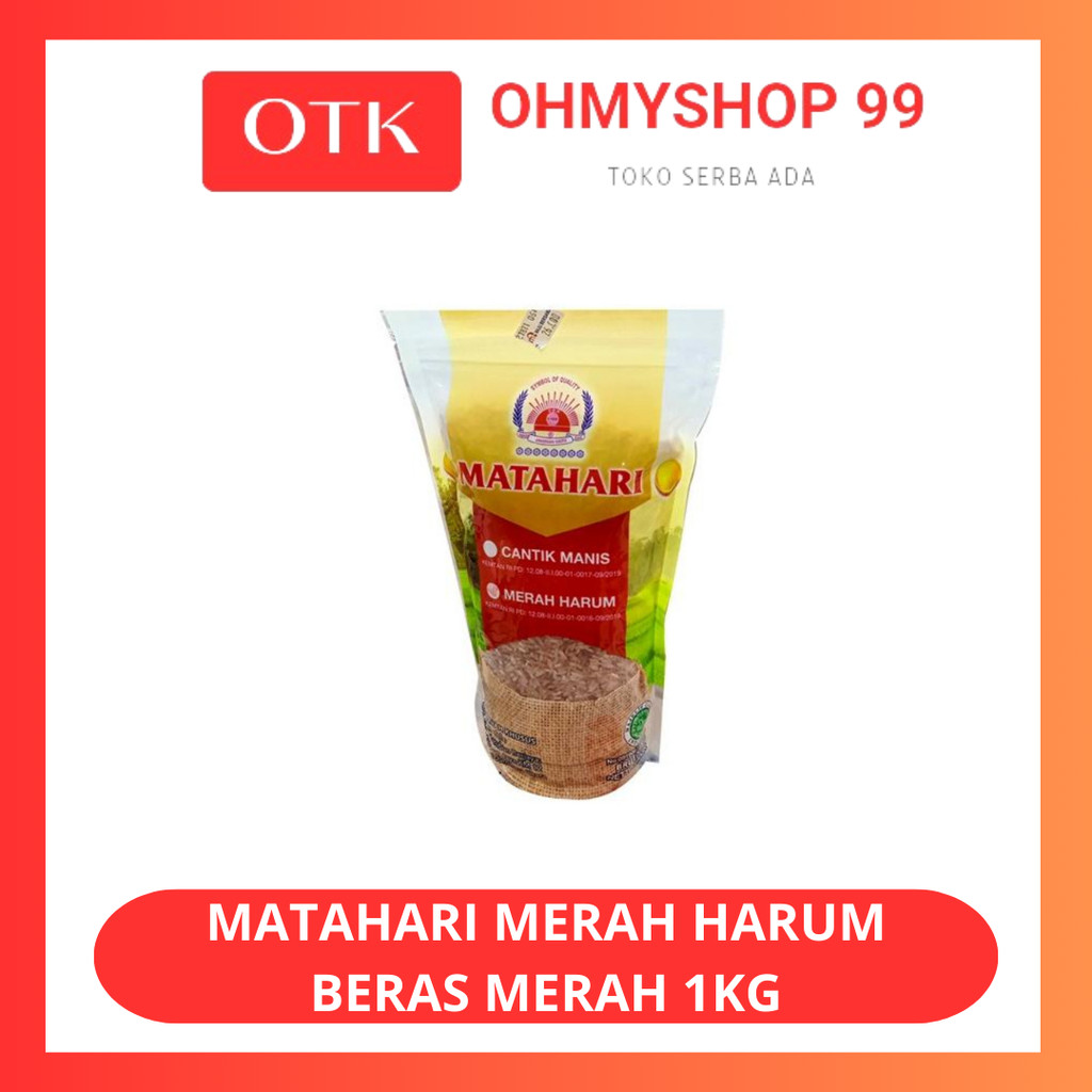 

Matahari Merah Harum Beras Merah 1kg