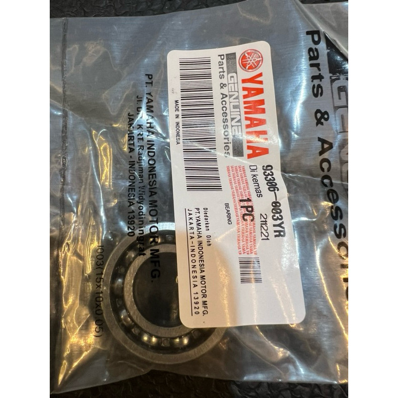 Bearing 6003 Lahar Sasis Mio 93306-003YR