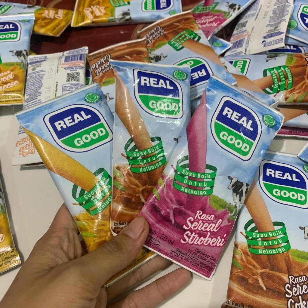 

REAL GOOD SUSU UHT RNTD SUSU BANTAL