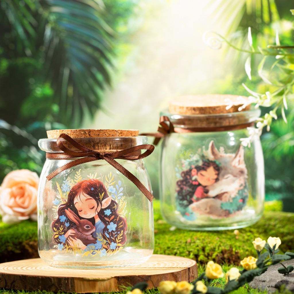 

12pcs/1lot Kawaii Stationery Stickers Healing Forest Collection Diary Decorative Stickers Scrapbooking Craft Stickers