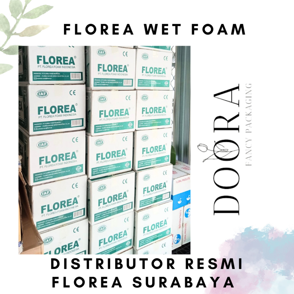 PROMOOasis Wet Floral Foam / Foam Bunga Basah/ Oasis/ Florea Flower Foam / Floral Foam / Foam Bunga 
