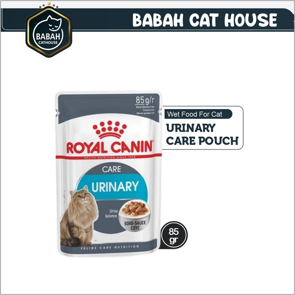 85gr ROYAL CANIN URINARY CARE POUCH cat wet food rc urinari so sachet adult makanan kucing basah sak