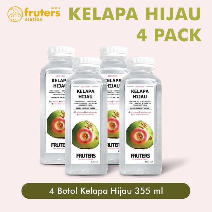 

Kelapa Hijau Mix Package 1 100% Asli 3 Botol 500 ML Fruters Station