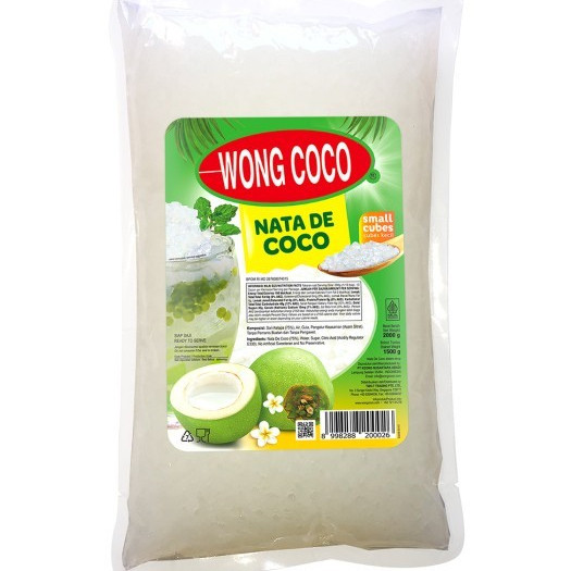 

Toping Minuman Nata De Coco Wong Coco Nata Cocopandan Bag 2 Kg
