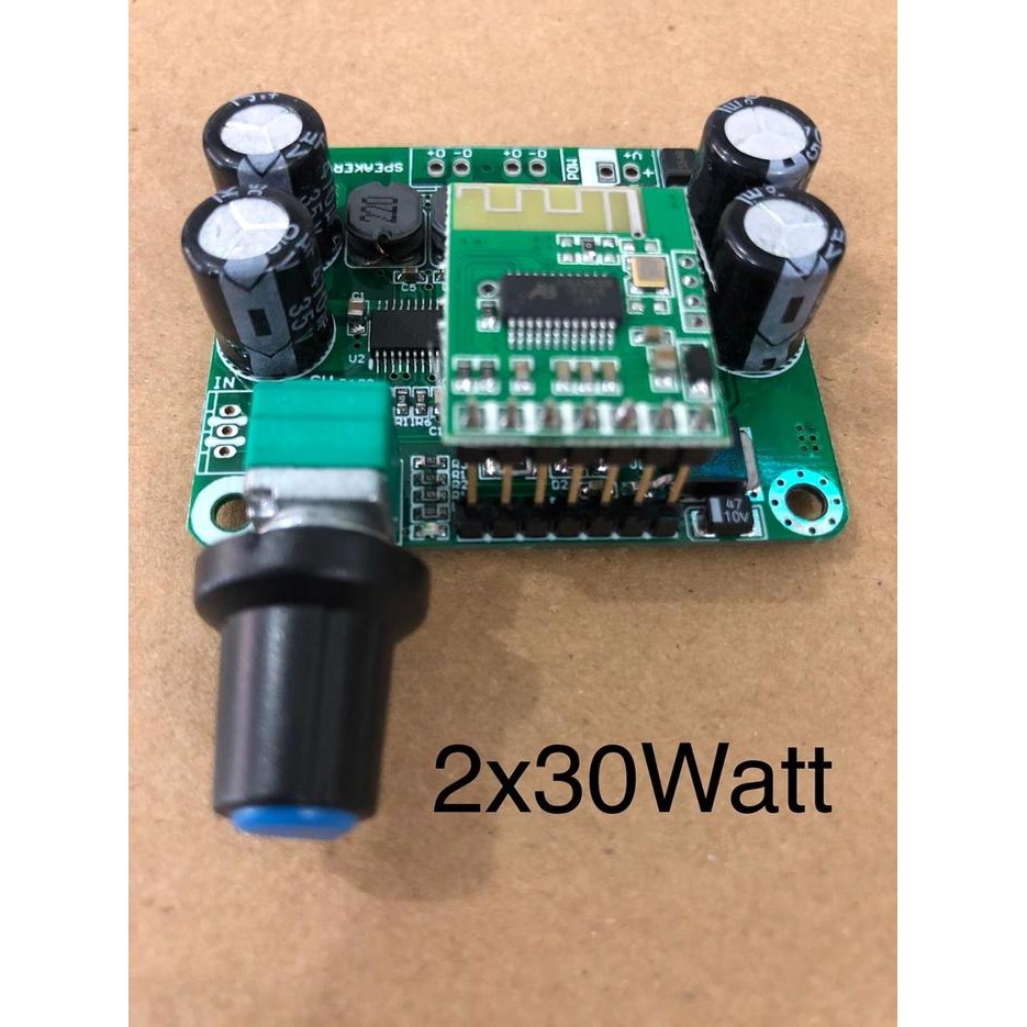 TPA3110 BLUETOOTH AMPLIFIER 2X30WATT 12VOLT - 2x30watt
