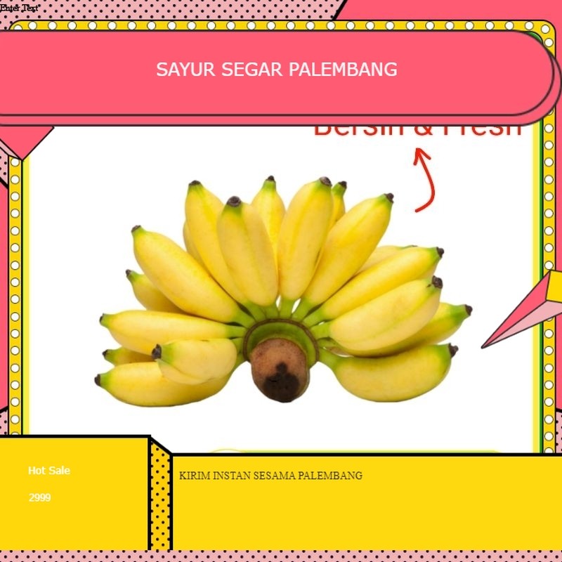 

Pisang Putri Toko Buah Buahan Segar Fresh Online Murah Palembang