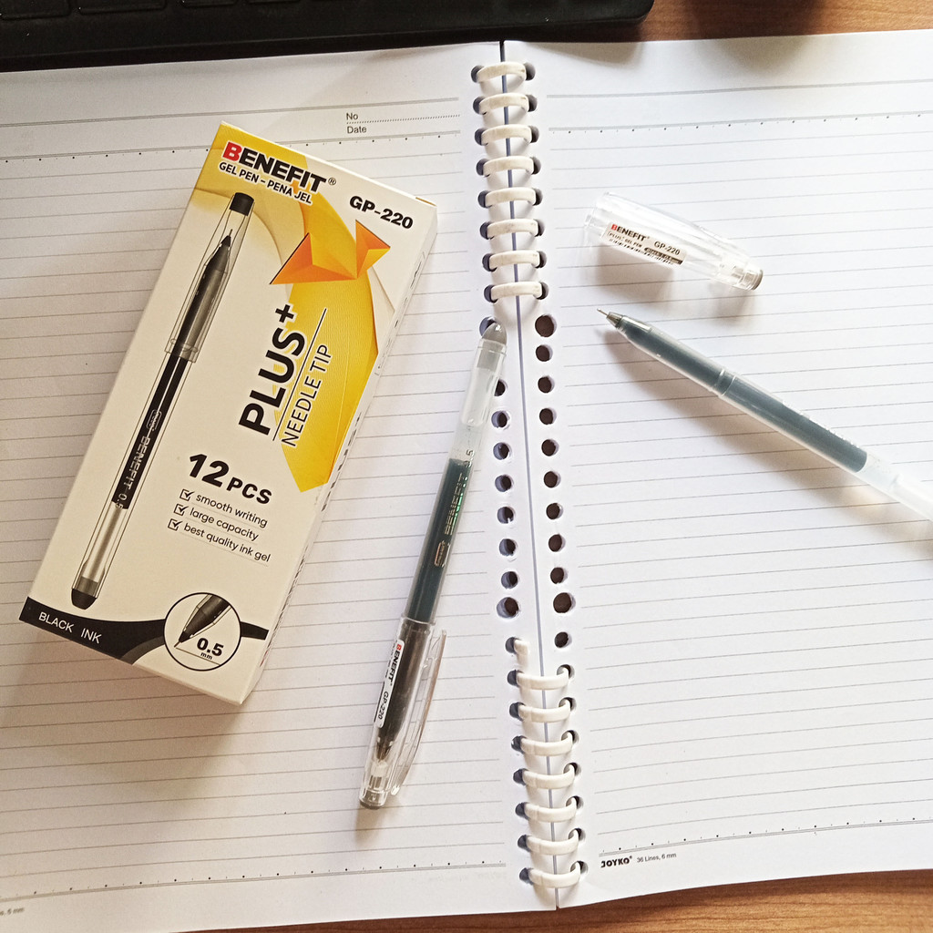 

BENEFIT GP-220 PLUS+ 0.5MM GEL NEEDLE TIP (1PAK/12PCS)