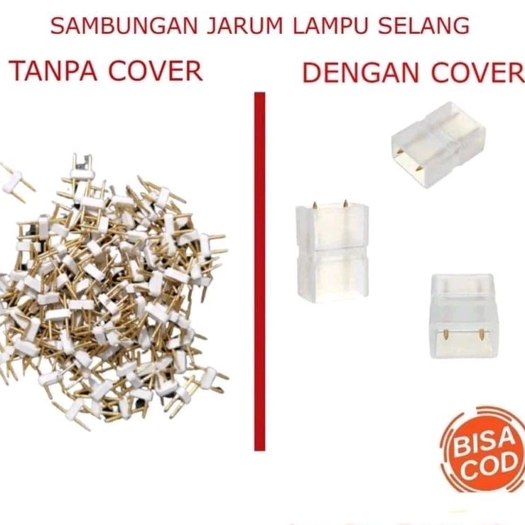 JARUM SOKET LED STRIP/ JARUM SAMBUNGAN /  KLEM LED/ Klem Lampu LED Strip LAMPU LED SELANG