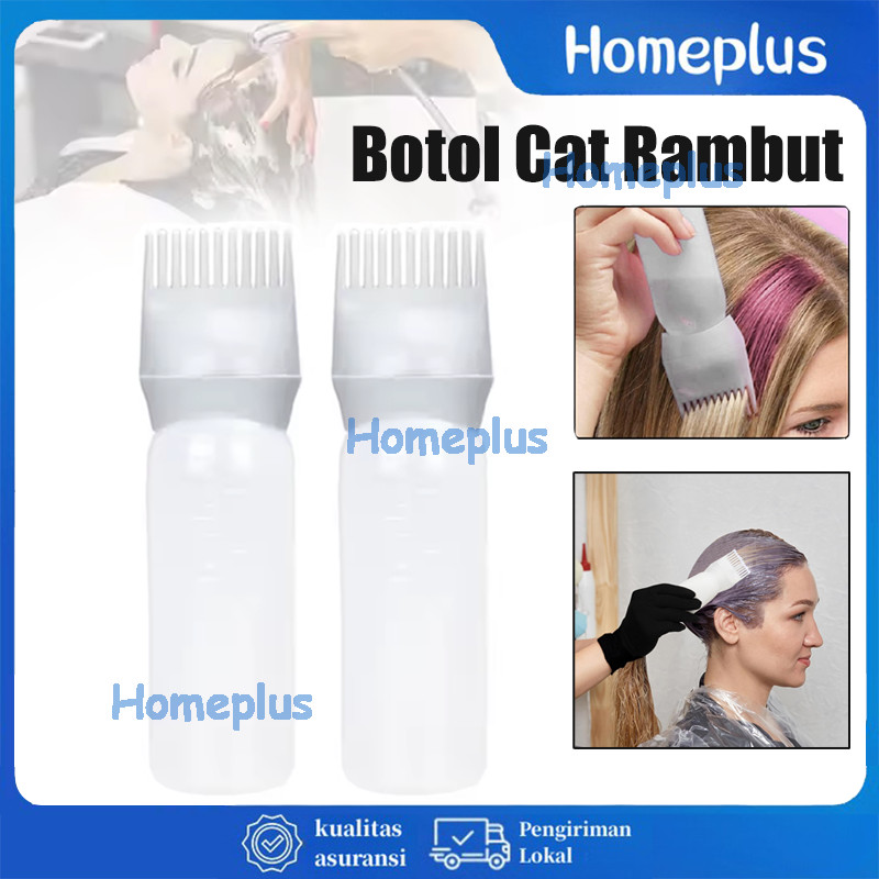 Botol Cat Rambut / Botol Pewarna Rambut / Alat Cat Rambut / Botol Sisir Salon