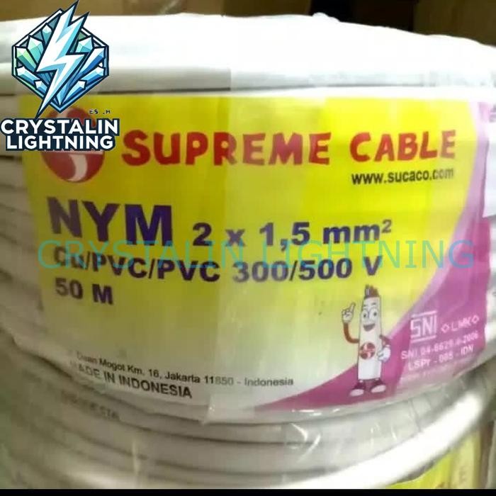 Kabel NYM 2x1.5 Supreme Harga per meter
