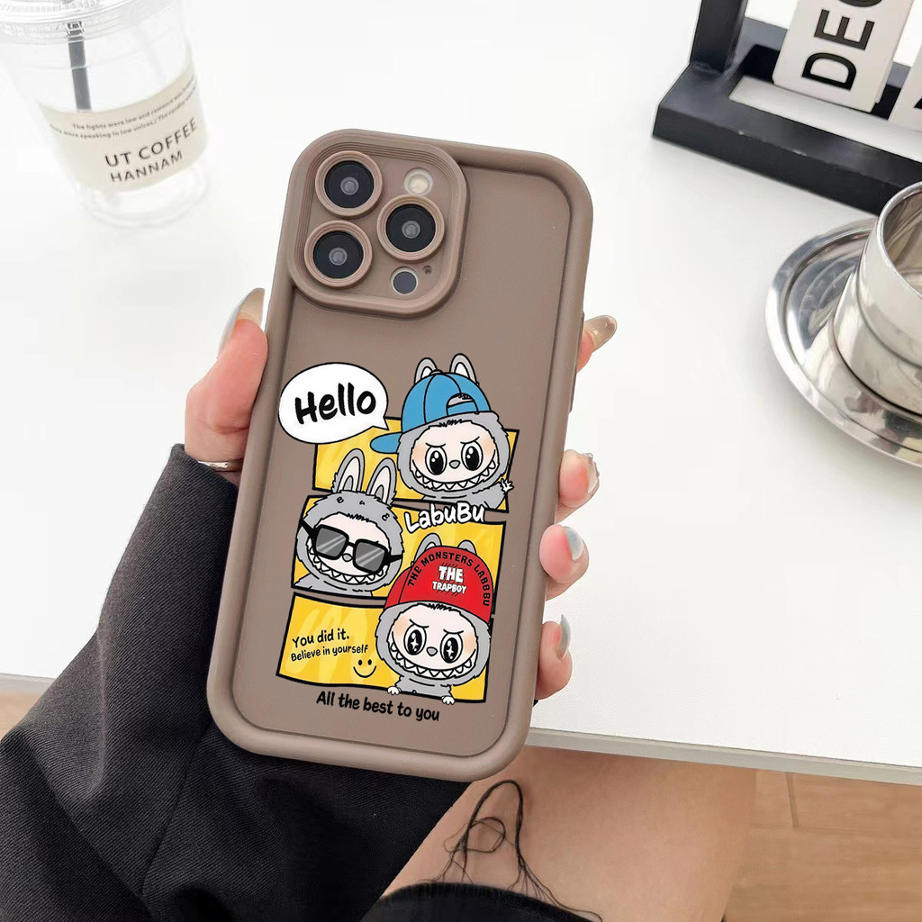 Case POCO M3 X3 PRO X5 5G Poco X3 GT Poco M3 PRO Poco X3 NFC cute labubu doll pattern soft casing