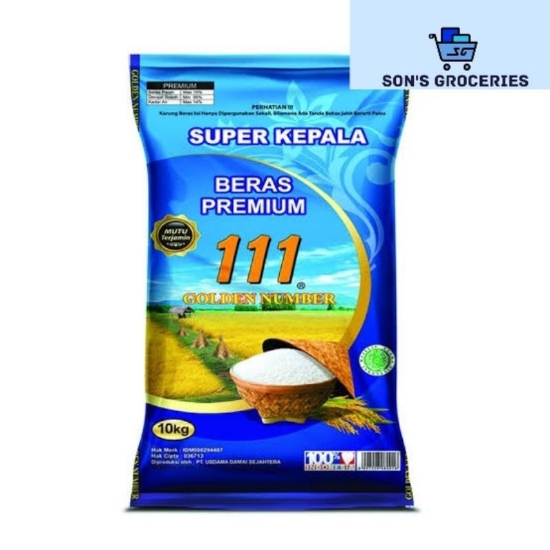 

Beras premium 111 (10kg)