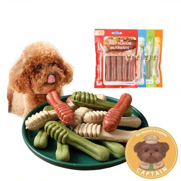 

DOG SNACK DENTAL STICK GIGITAN CEMILAN SIKAT GIGI ANJING - Cheese