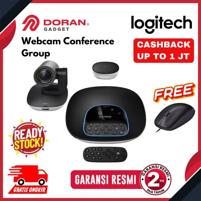 Logitech Group Video Conference Bundling With Expansions Mic - Garansi