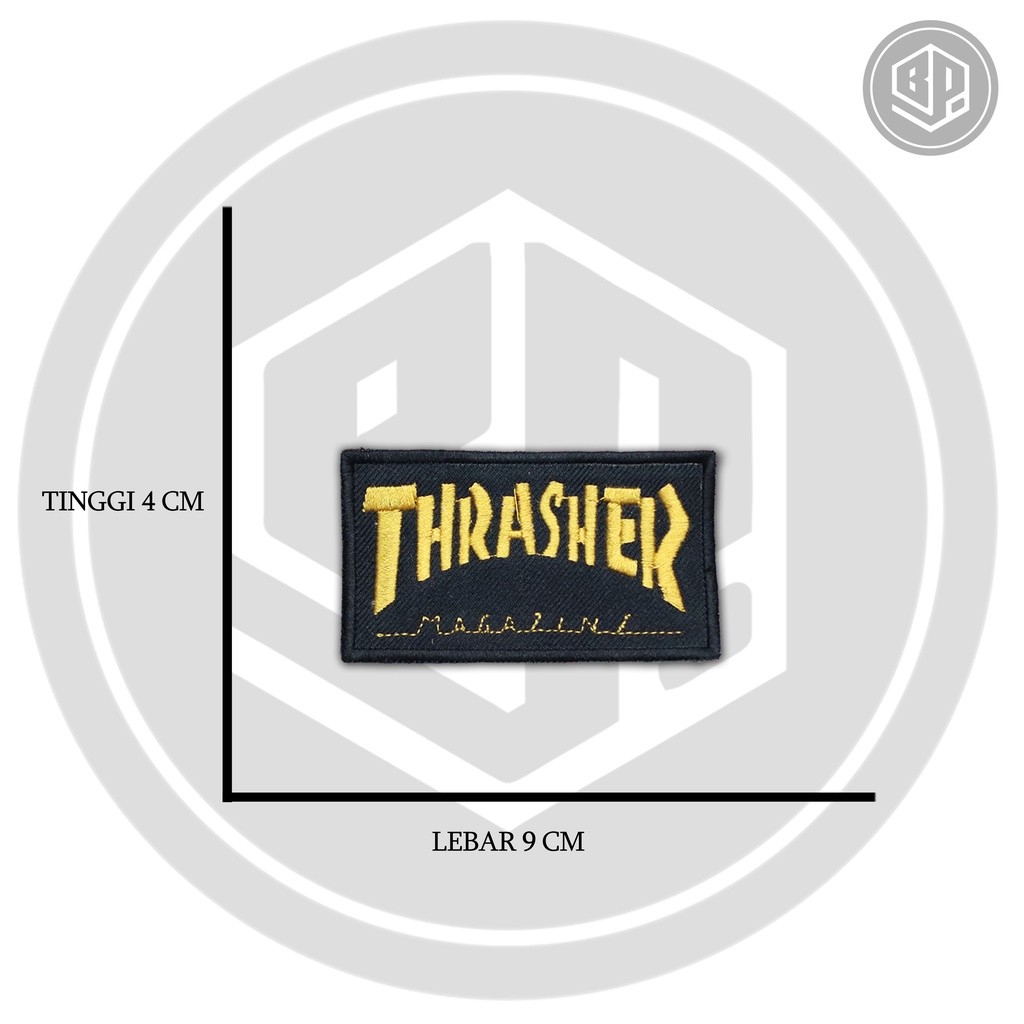 Patch Bordir Jahit Patch Emblem Patch Karakter Aksesoris Jaket/Tempelan Keren BORDIR KLATEN