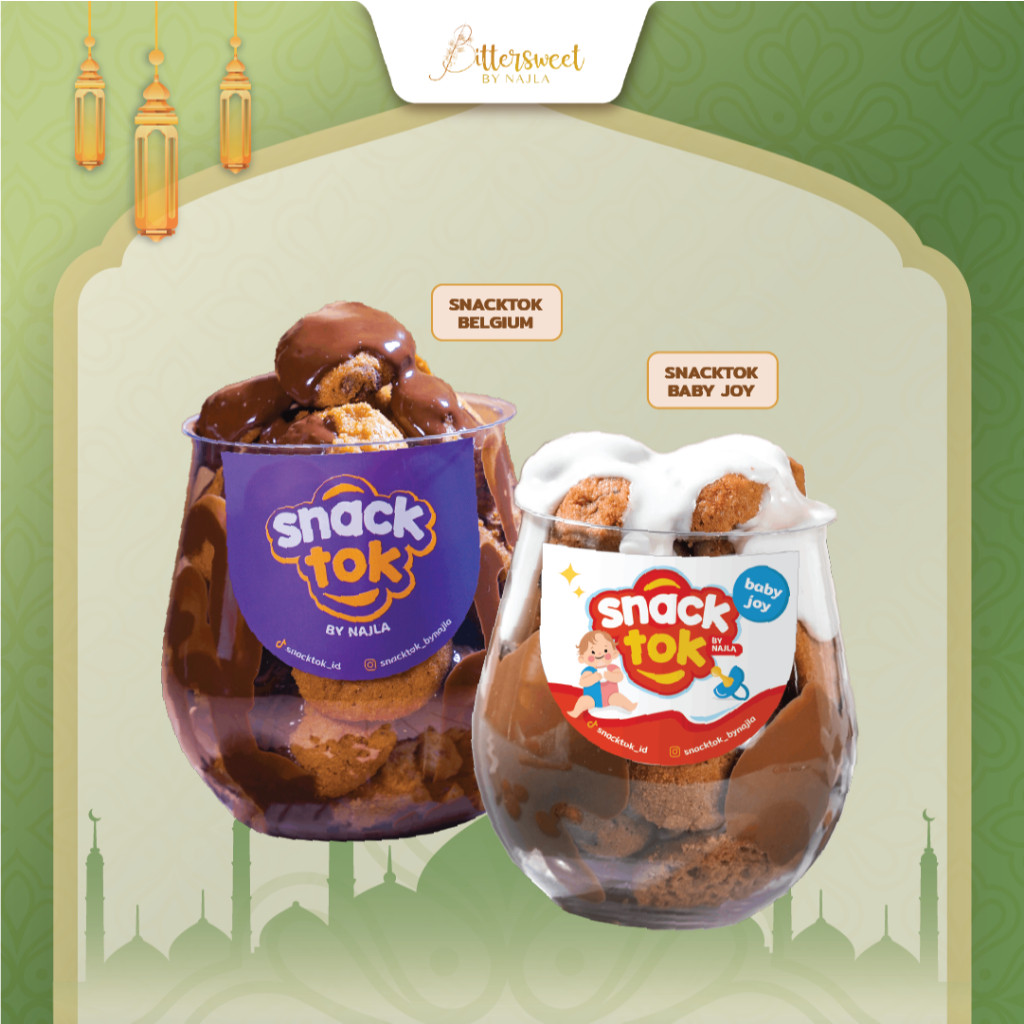 

2 Snacktok Full Cookies ( Belgium + Baby Joy ) [ Best Price ]