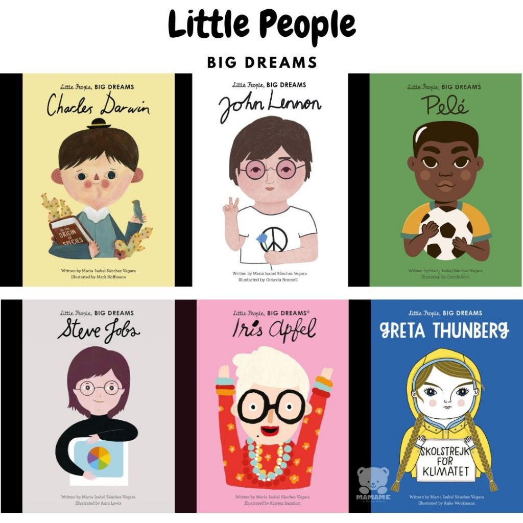 Little People Big Dream Book Hardcover Buku Tokoh Untuk Anak Bahasa Inggris