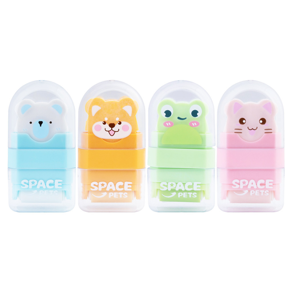

Roller Eraser Space Pets M&G AXPQ5571 Animals AXP963NA Penghapus Karet Pensil 2 Sisi 2in1 Lucu Murah