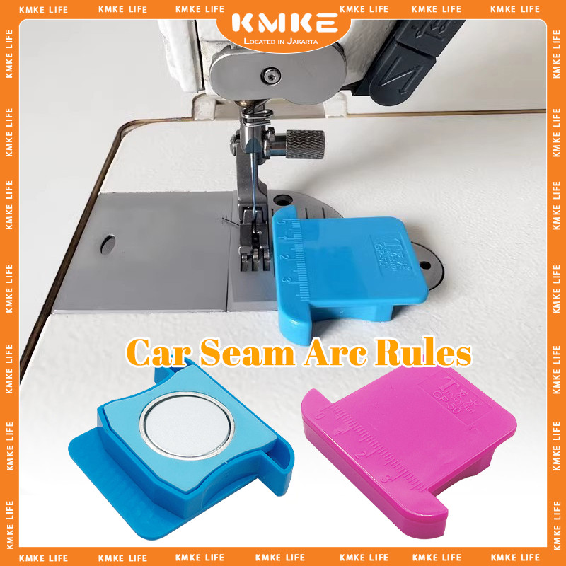 KMKE Magnet Besar Pembatas Mesin Jahit Agar Jahitan Rapi Magnet Pengepas Jahitan Magnetic Seam Guide