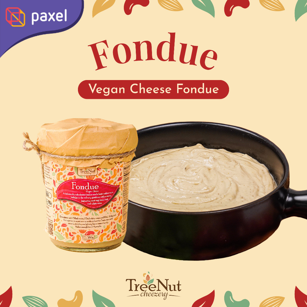 

Keju Vegan Fondue Meleleh & Stretchy – Cepat Mudah Disiapkan – Vegetarian Food | TreeNut Cheezery