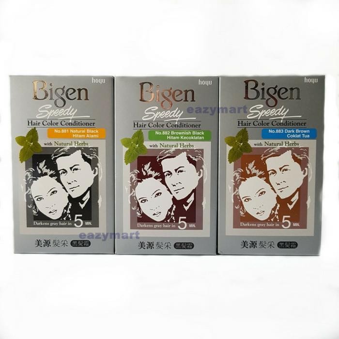 Cat Rambut Bigen Speady - Dark Brown