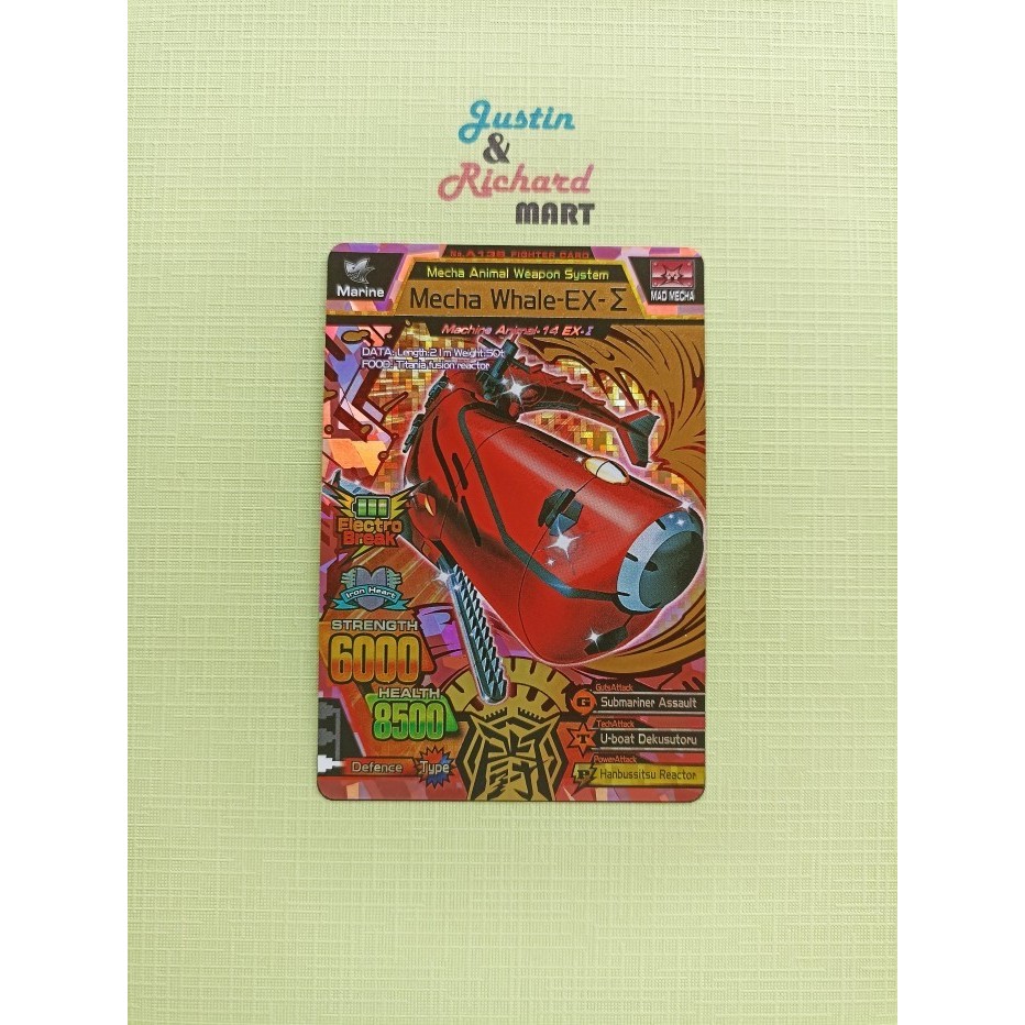 Strong Animal Kaiser S2 Ultra Fighter Mecha Whale Ex-Σ