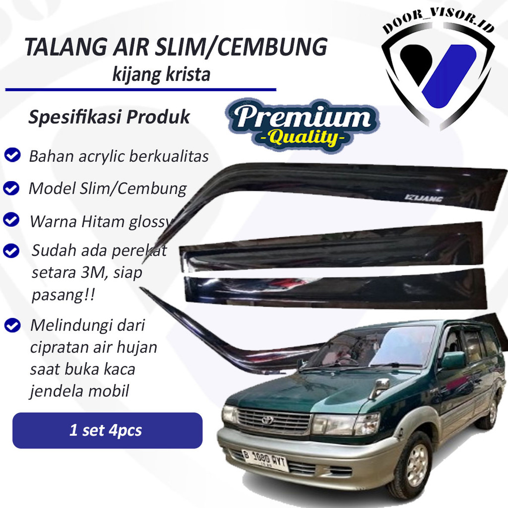 talang air mobil Toyota kijang krista Premium Quality