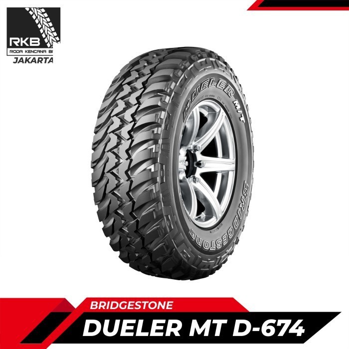 Bridgestone Dueler MT D674 Ukuran 31 X 10.5 R15 BAN MOBIL OFF ROAD