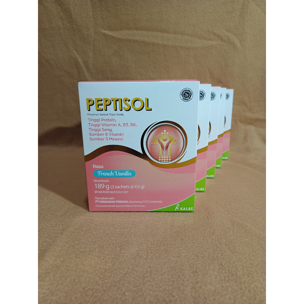 

Bundle Peptisol Vanilla Cokelat 5 box