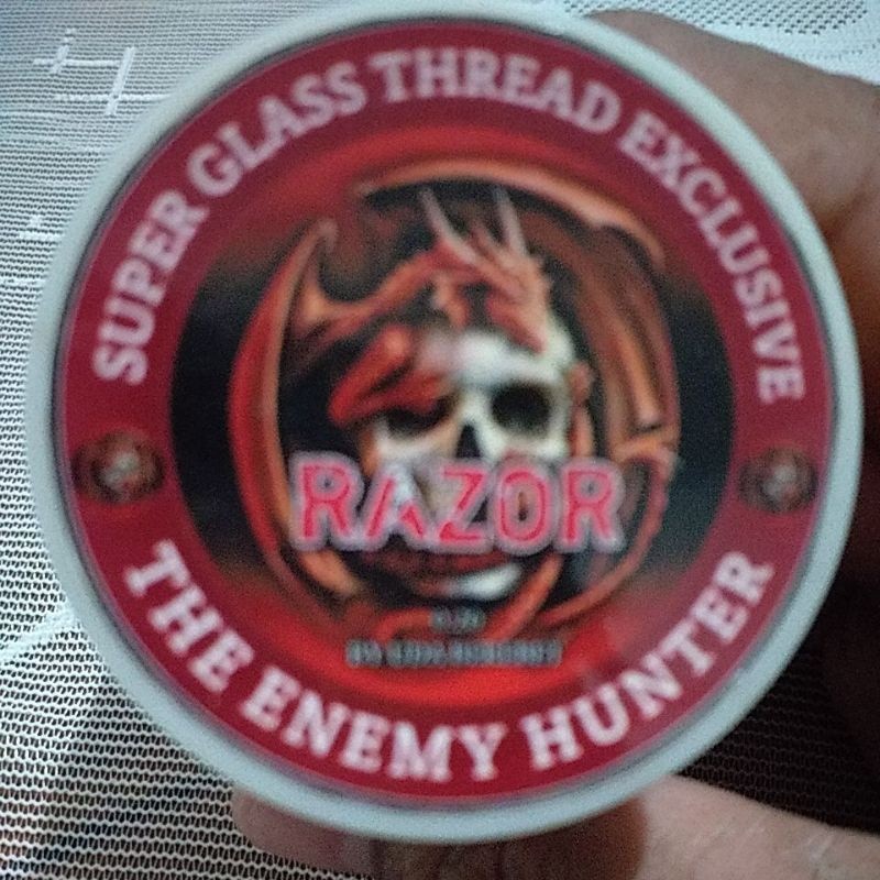 Gelasan Razor exclusive logo merah https://youtu.be/lkTEpdtrTcwCO