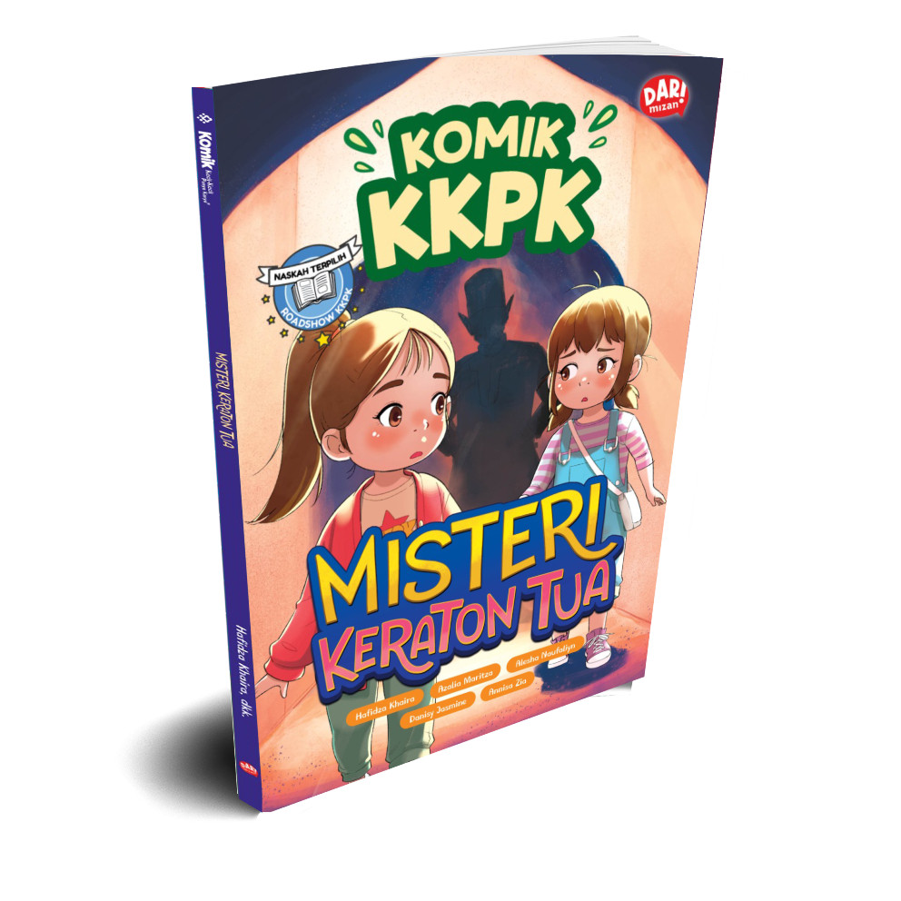 Buku Anak Komik KKPK: Misteri Keraton Tua| Komik Horor Karya Penulis Cilik
