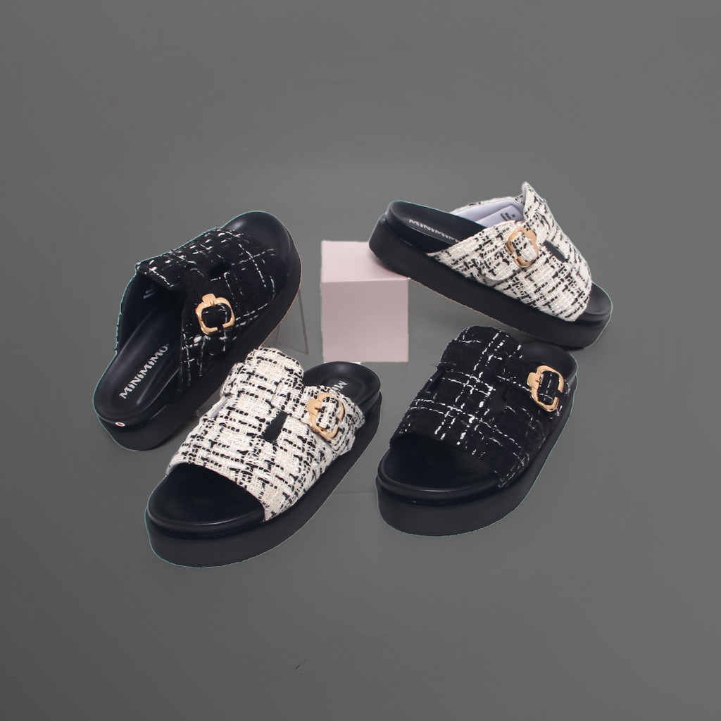 UNCLE JACK Sandal Casual Wanita Kulit Platform Anti Slip Ayara