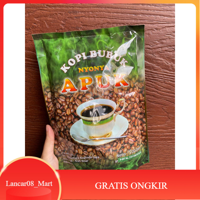 

【L_MART】SALE!!! Kopi Nyonya Apuk 500gr
