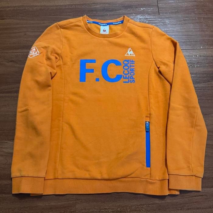 Sweater Crewneck Le Coq Sportif Orange - Size S
