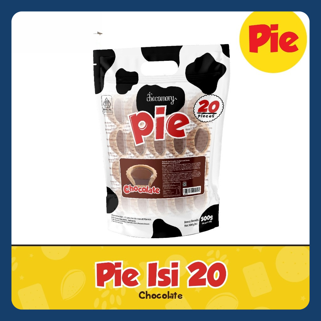 

Chocomory Chocolate Pie isi 20 500g
