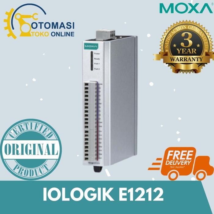 Moxa IOLOGIK E12 universal controllers and I/O