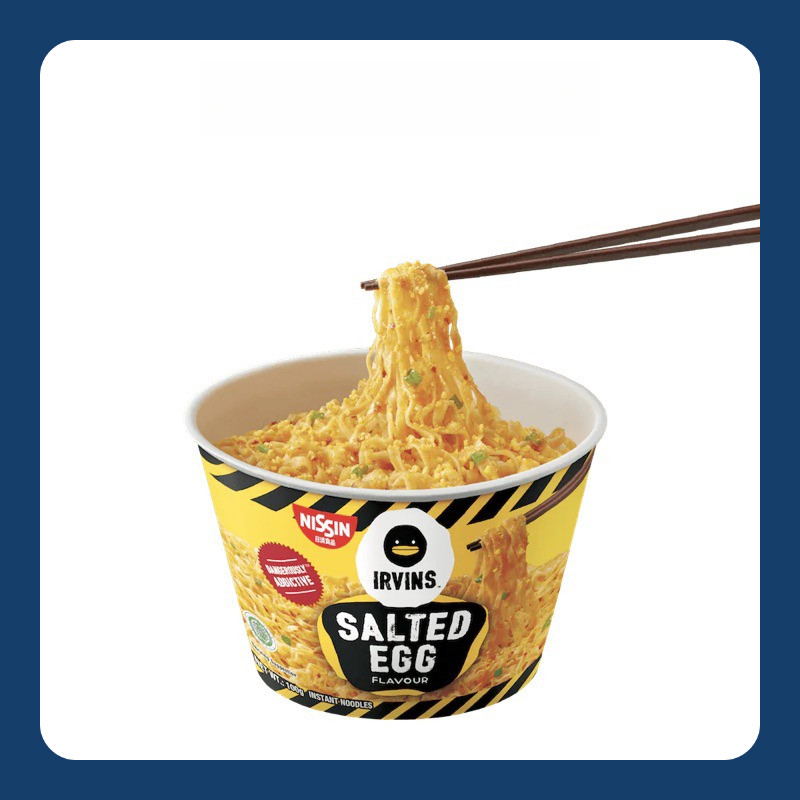

NISSIN X IRVINS SALTED EGG ORIGINAL INSTANT NOODLE BOWL