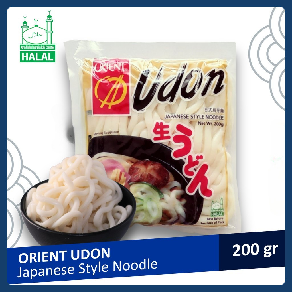

Orient Mie Udon Halal - Japanese Style Noodle 200gr