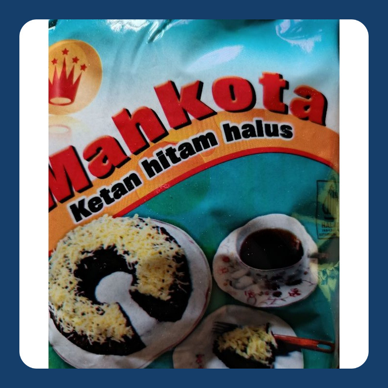 

TEPUNG KETAN HITAM MEREK MAHKOTA 250 GRAM