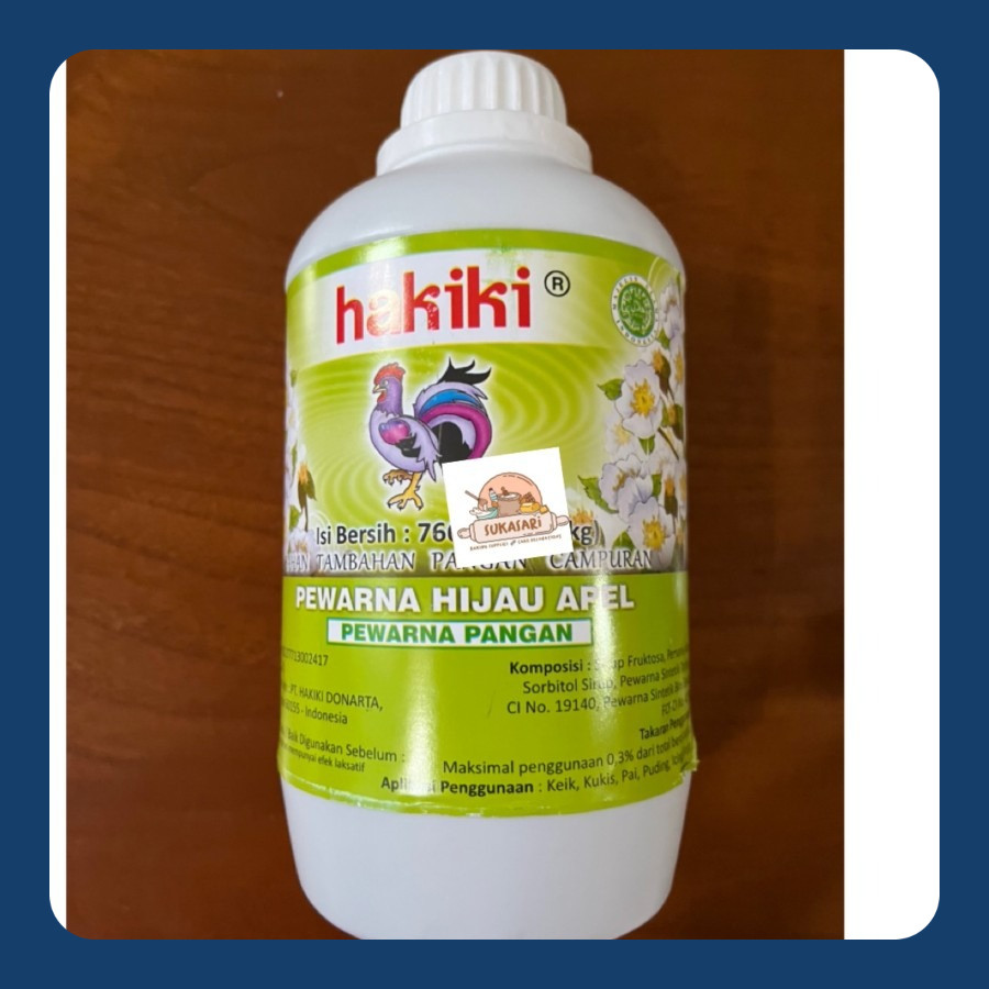 

Hakiki Ayam Pewarna Hijau Apel hijau muda 1 kg pewarna makanan food coloring