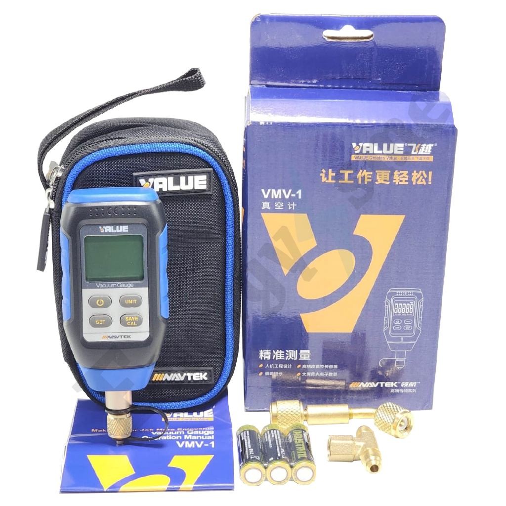 DIGITAL VACUUM MANIFOLD GAUGE VALUE VMV-1