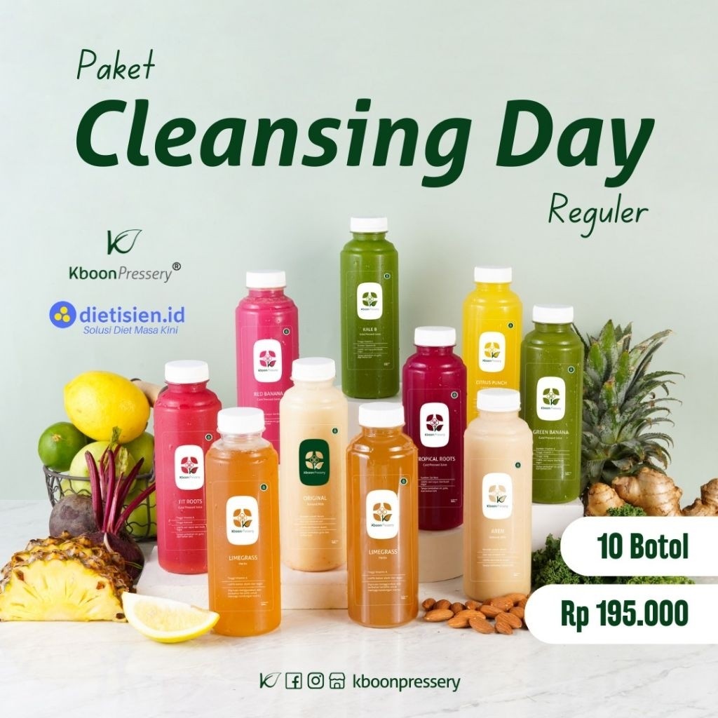 

Cleansing Day Kboon 10 botol @250ml